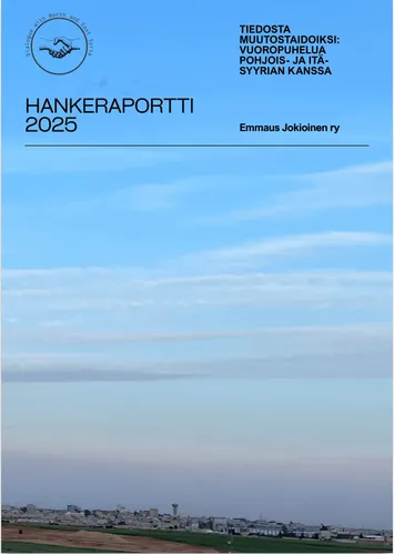Hankeraportin kansikuva