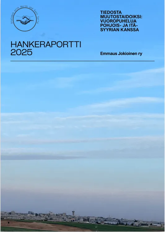 Hankeraportin kansi