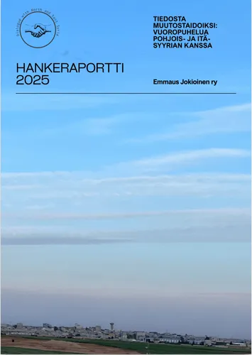 Hankeraportin kansi